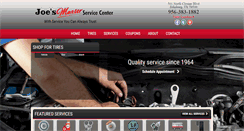 Desktop Screenshot of joesmaster.com