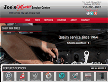 Tablet Screenshot of joesmaster.com